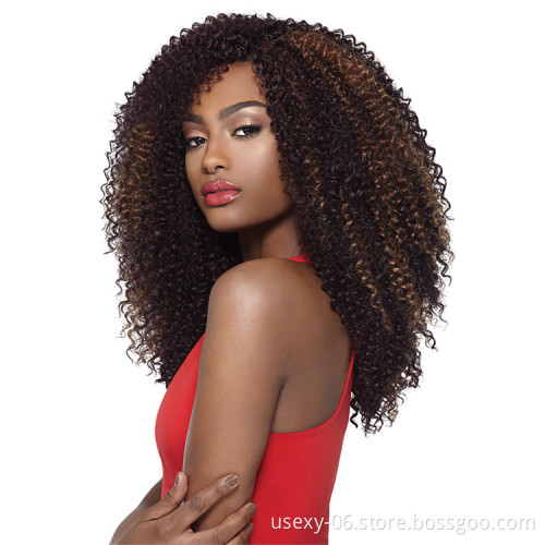 Very Smooth And Soft 10A Afro Kinky Curly Brazilian  Kinky Curly Straight Virgin Human Hair  Bundles With Closure